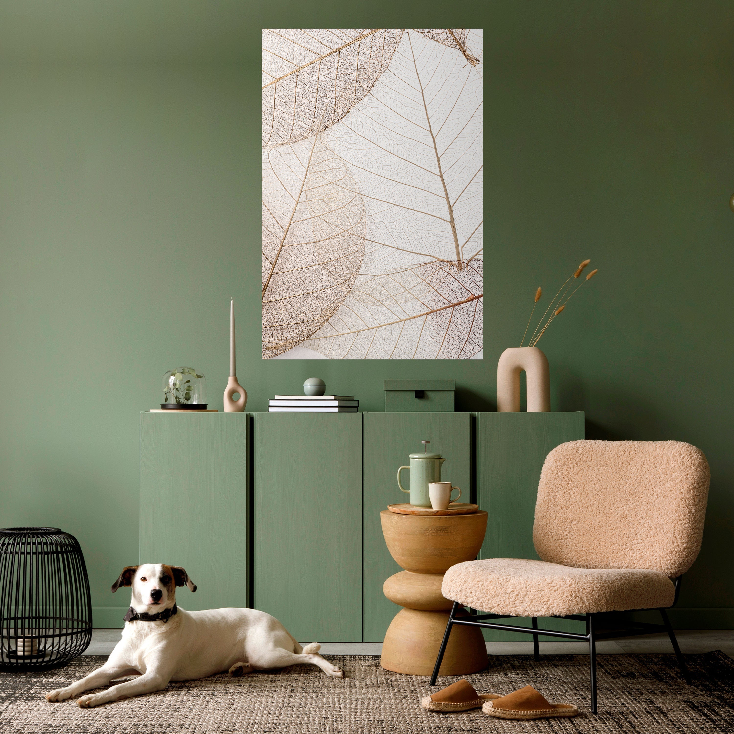 Affiche verticale autocollante « ETHEREAL VEINED GRACE »