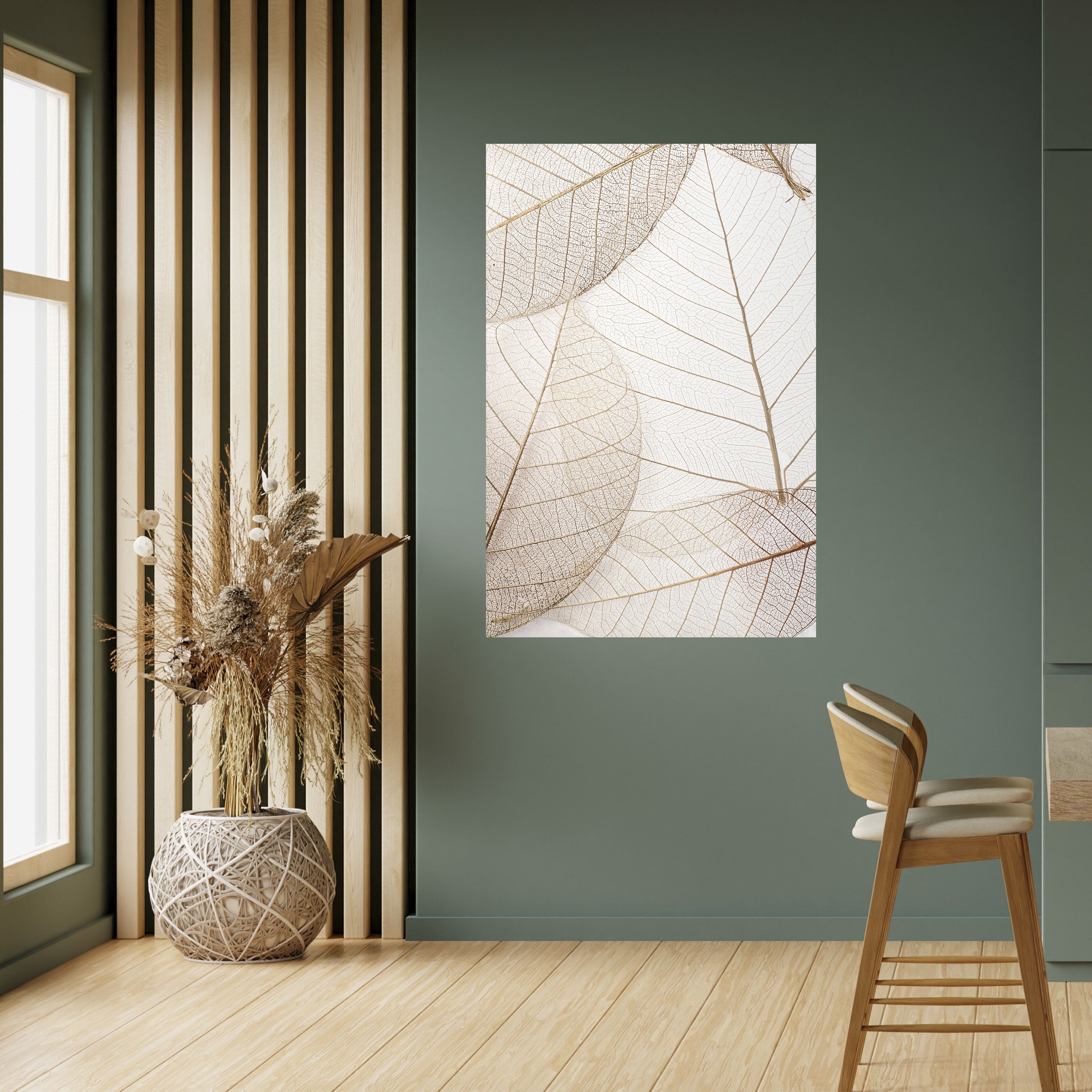 Affiche verticale autocollante « ETHEREAL VEINED GRACE »