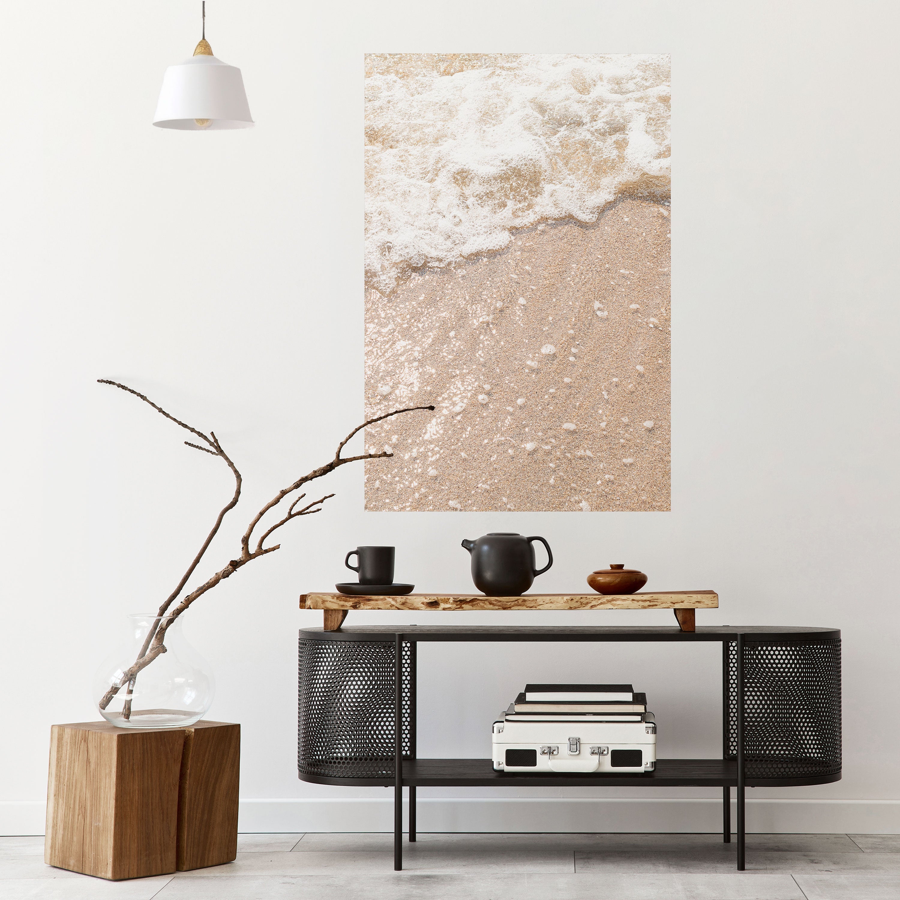 Affiche verticale autocollante SHIMMERING SHORELINE