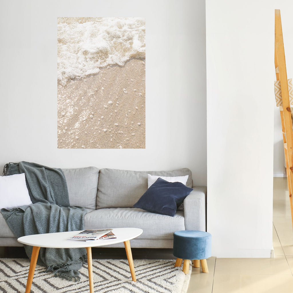 Affiche verticale autocollante SHIMMERING SHORELINE