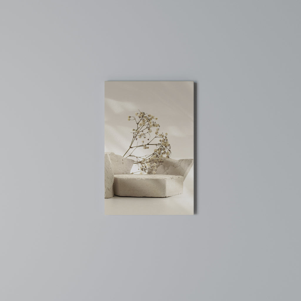ELEGANT EMBERS Vertical Canvas Print