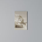 ELEGANT EMBERS Vertical Canvas Print