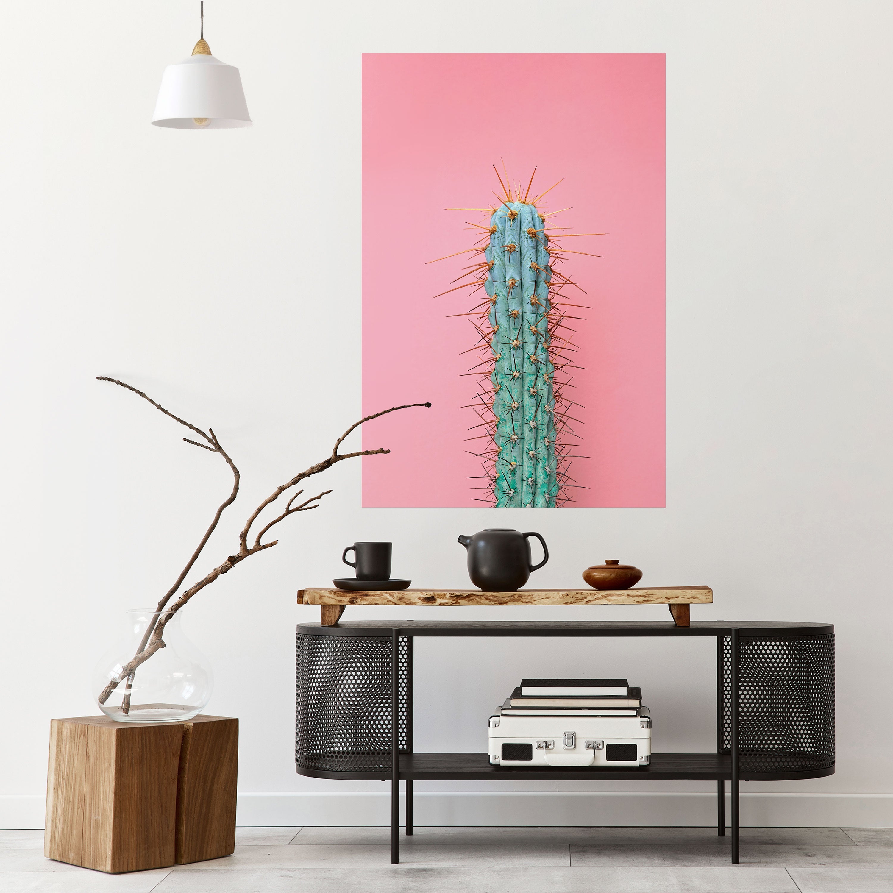 Affiche verticale autocollante MISTER CACTUS