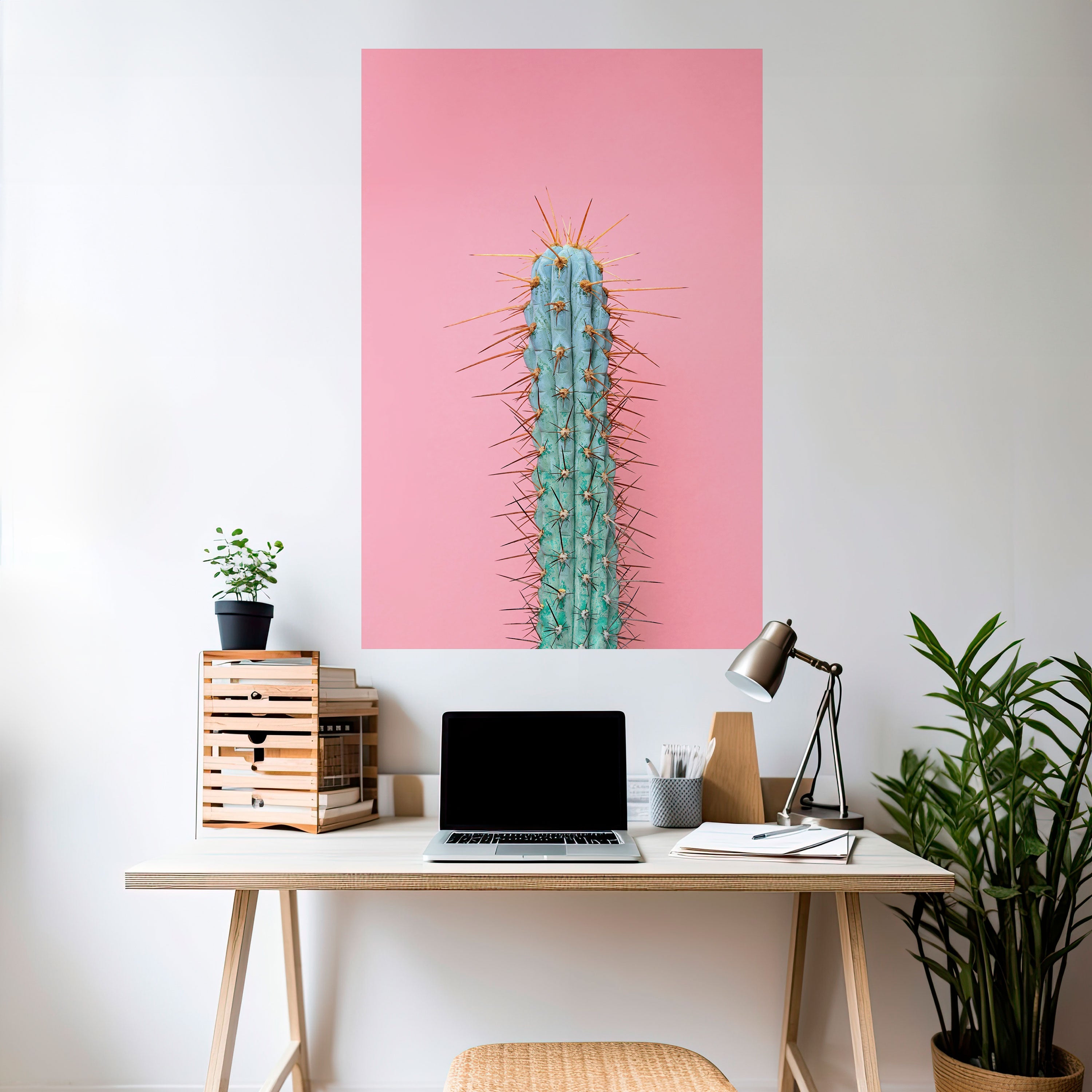 Affiche verticale autocollante MISTER CACTUS