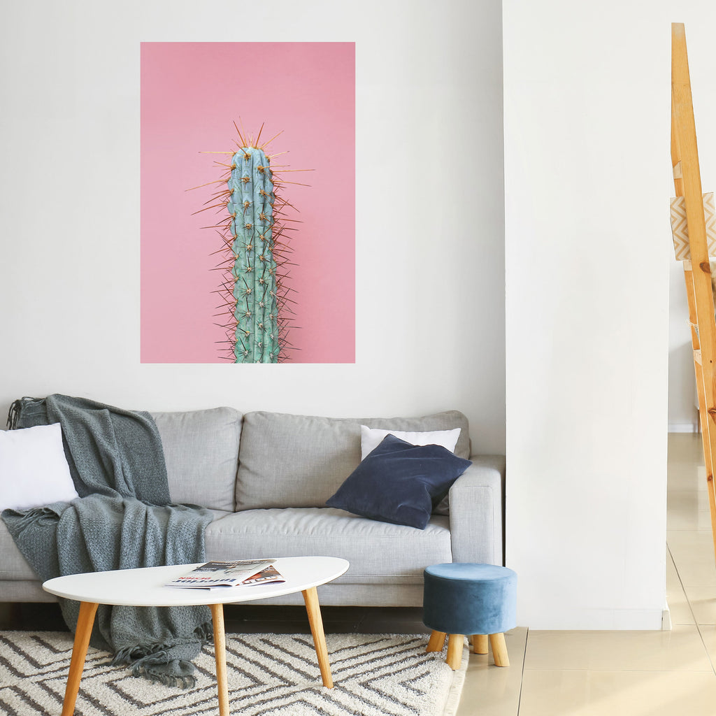 Affiche verticale autocollante MISTER CACTUS