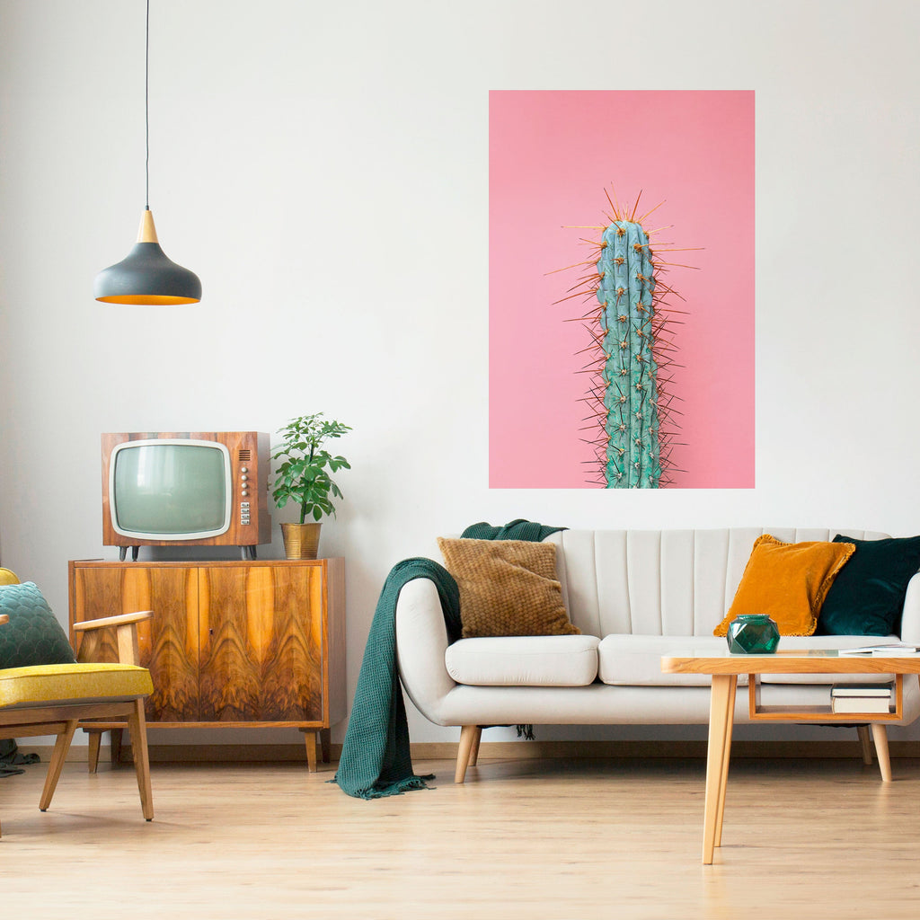 Affiche verticale autocollante MISTER CACTUS