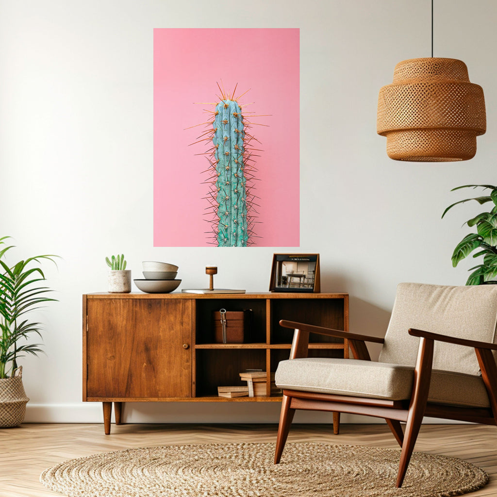 Affiche verticale autocollante MISTER CACTUS