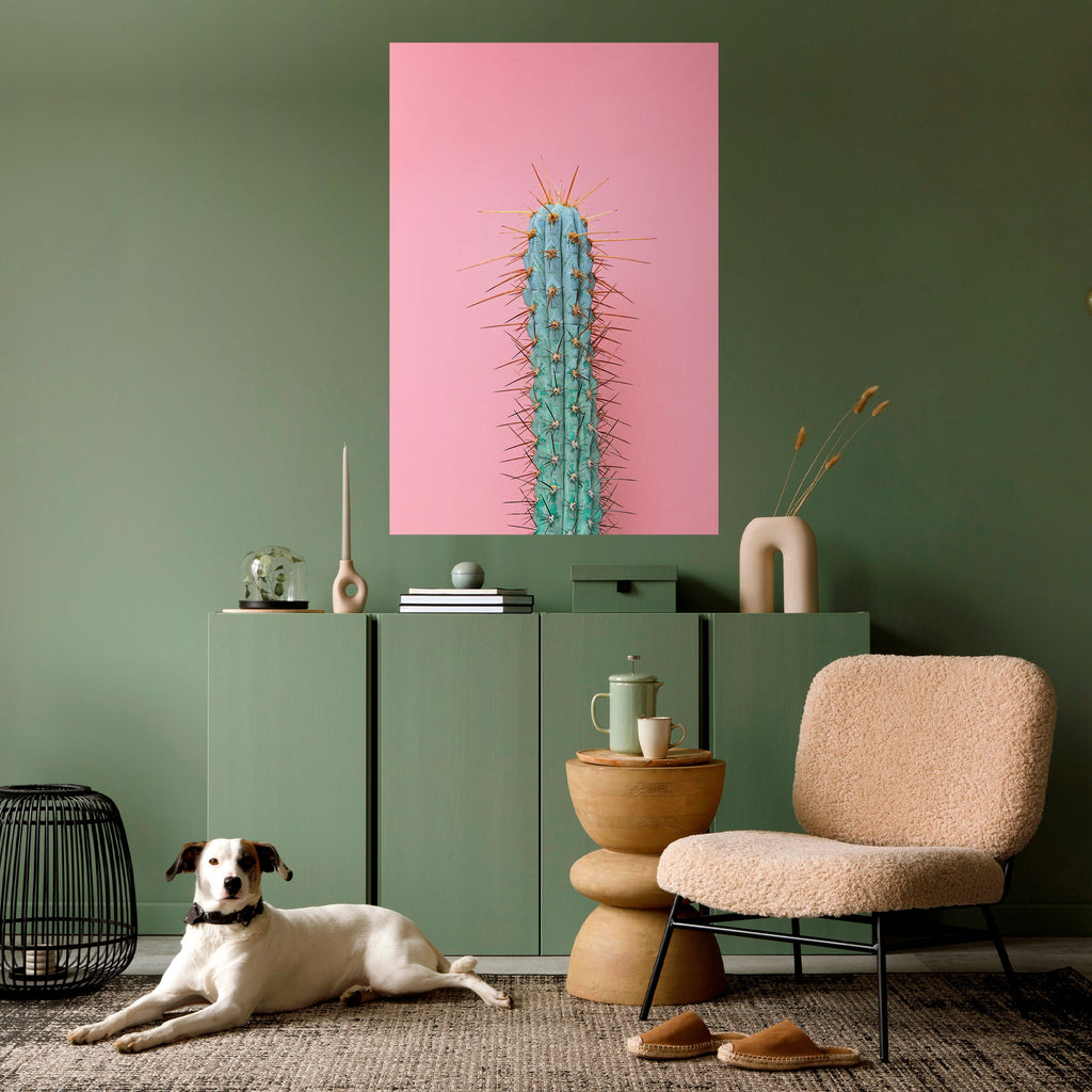 Affiche verticale autocollante MISTER CACTUS