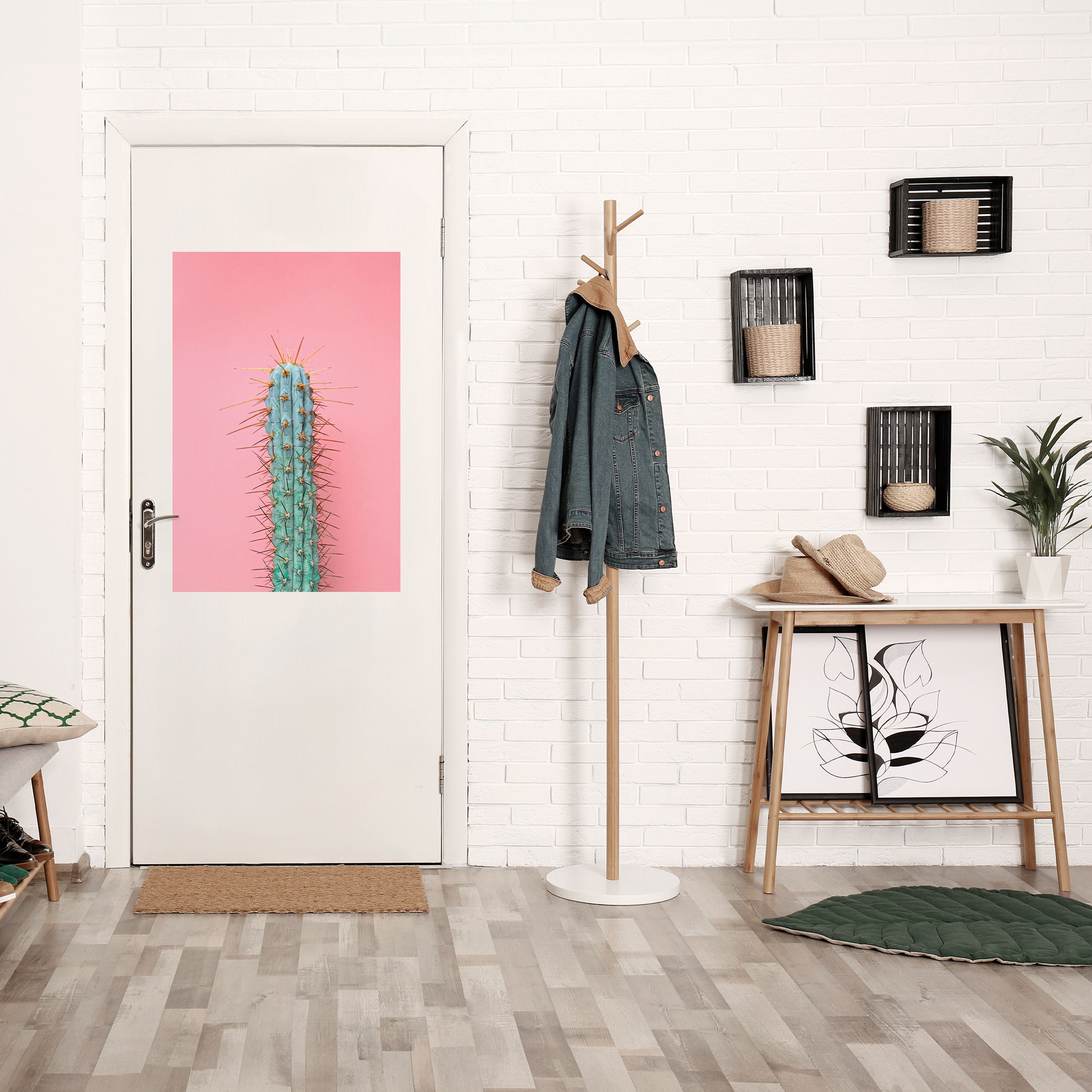 Affiche verticale autocollante MISTER CACTUS