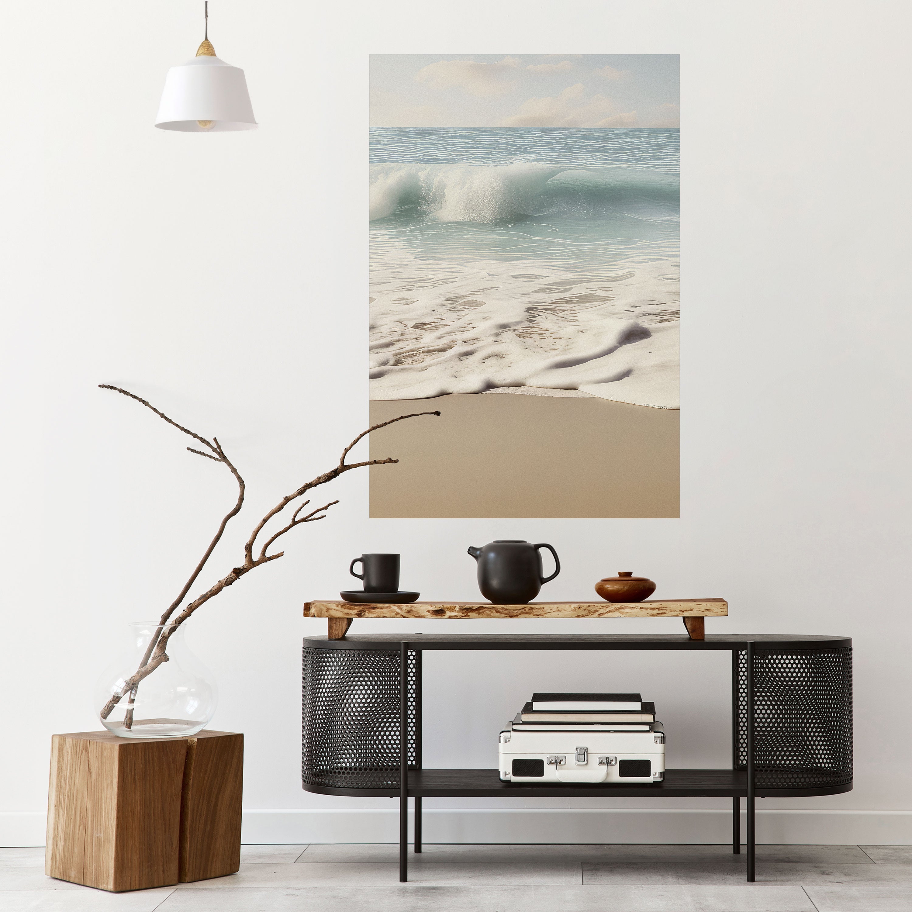 Affiche verticale autocollante OCEAN WHISPER