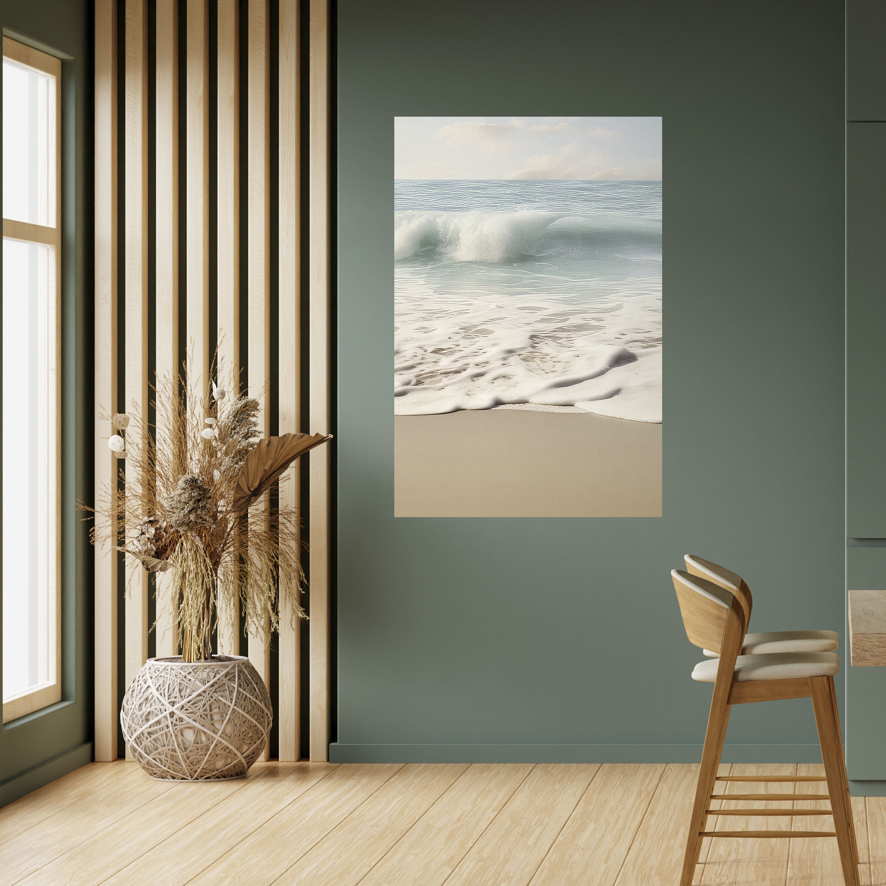 Affiche verticale autocollante OCEAN WHISPER