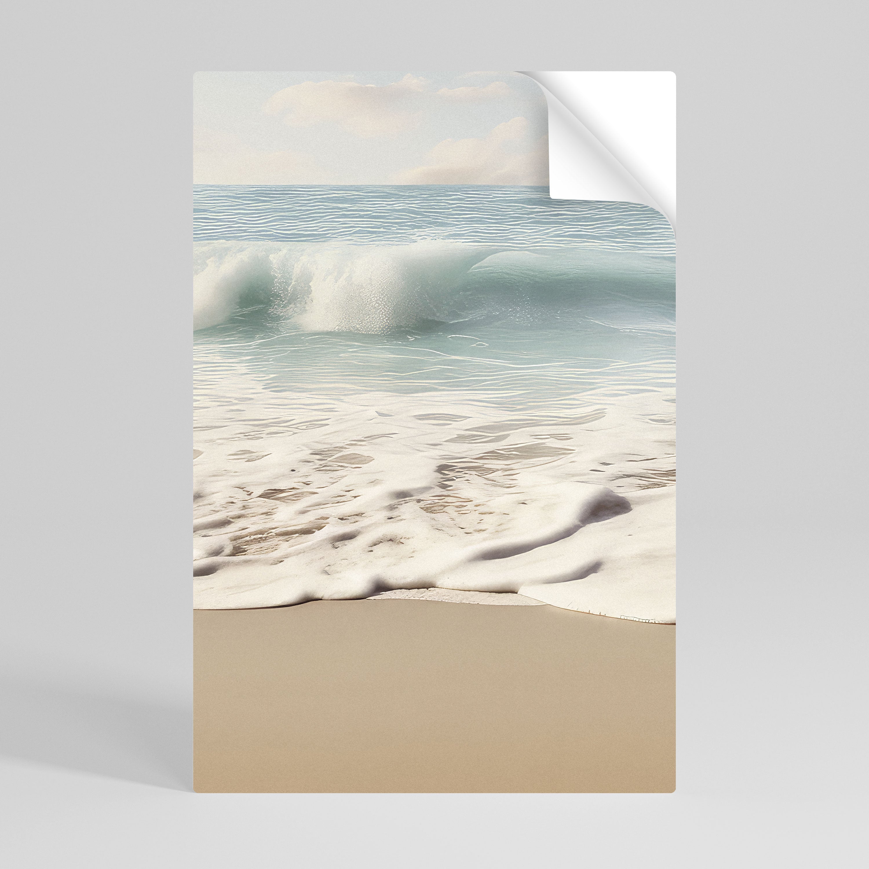 Affiche verticale autocollante OCEAN WHISPER