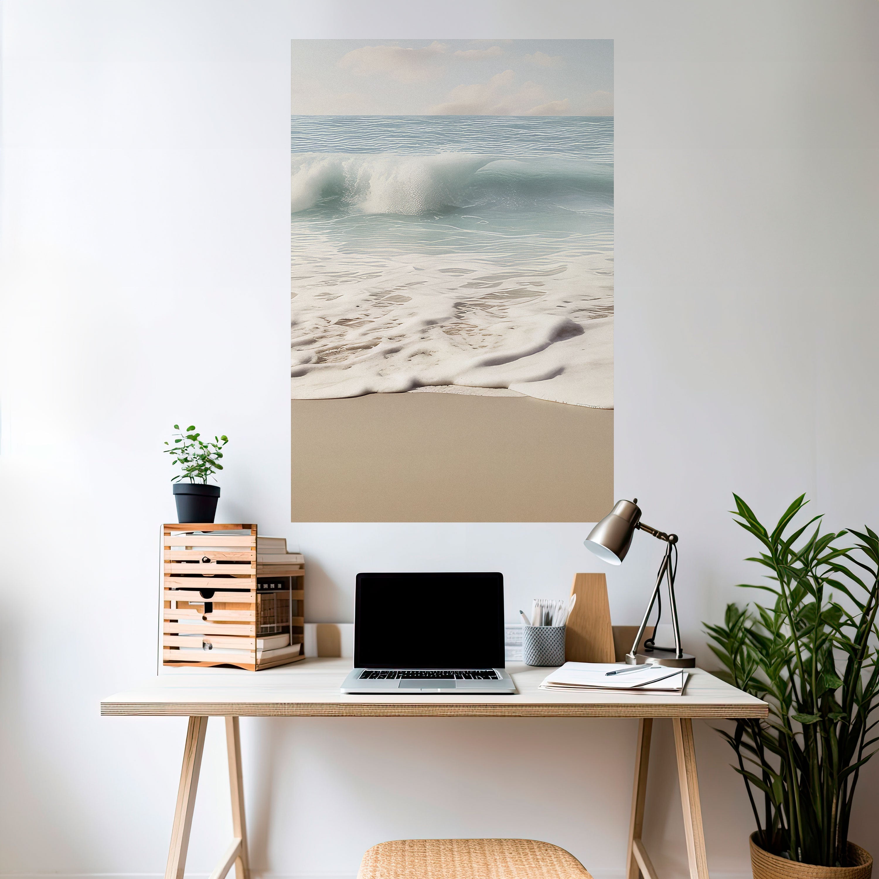 Affiche verticale autocollante OCEAN WHISPER