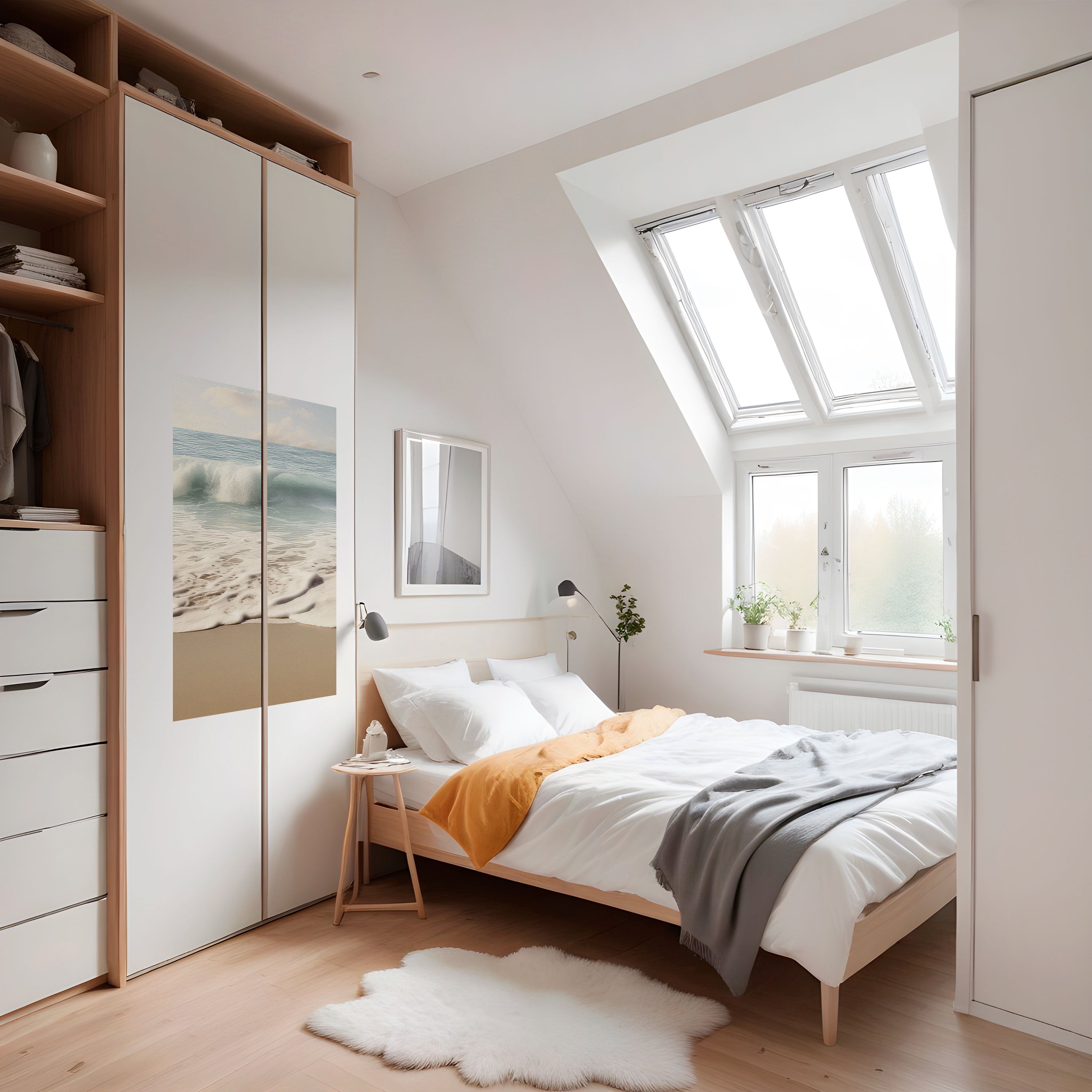 Affiche verticale autocollante OCEAN WHISPER