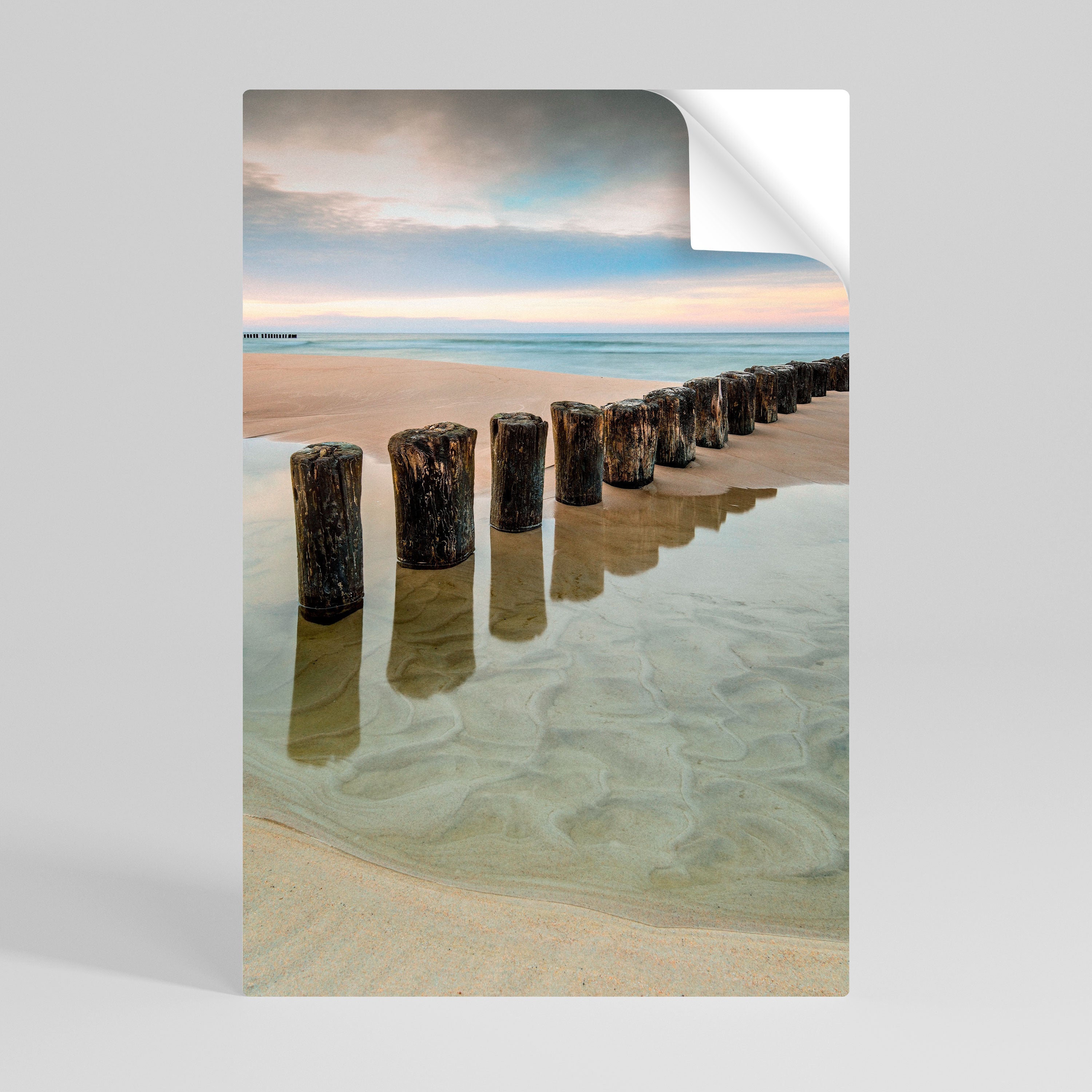 Affiche verticale autocollante TIDAL SYMMETRY