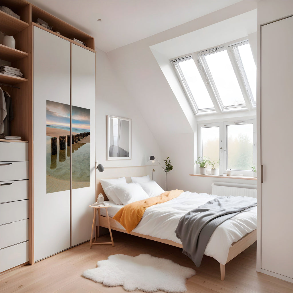 Affiche verticale autocollante TIDAL SYMMETRY