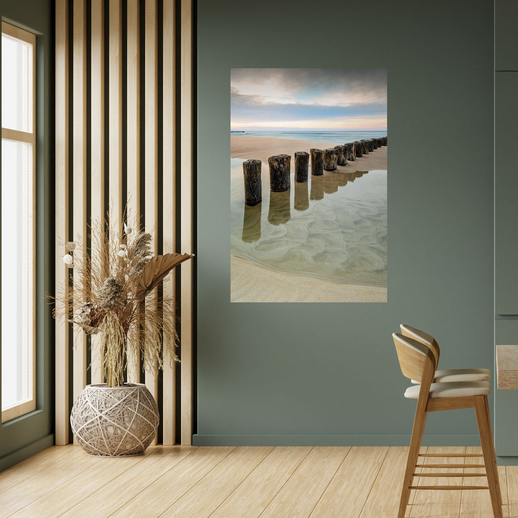 Affiche verticale autocollante TIDAL SYMMETRY