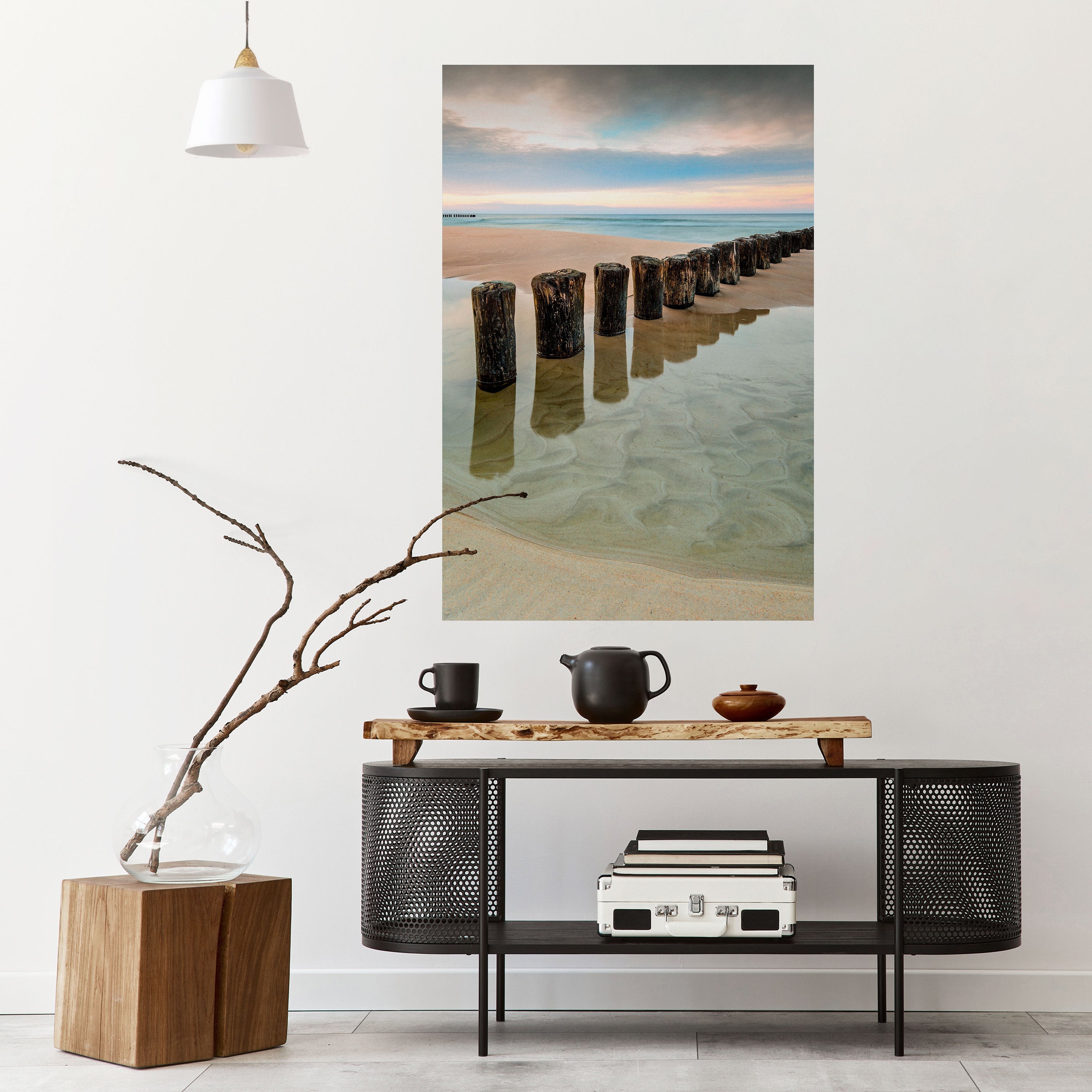 Affiche verticale autocollante TIDAL SYMMETRY