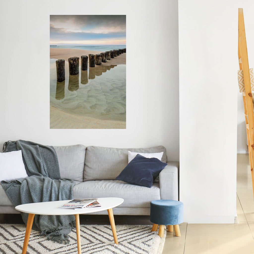 Affiche verticale autocollante TIDAL SYMMETRY