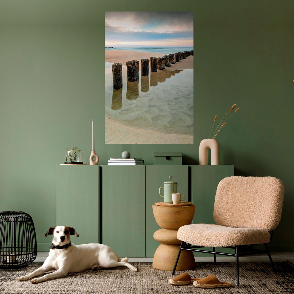 Affiche verticale autocollante TIDAL SYMMETRY