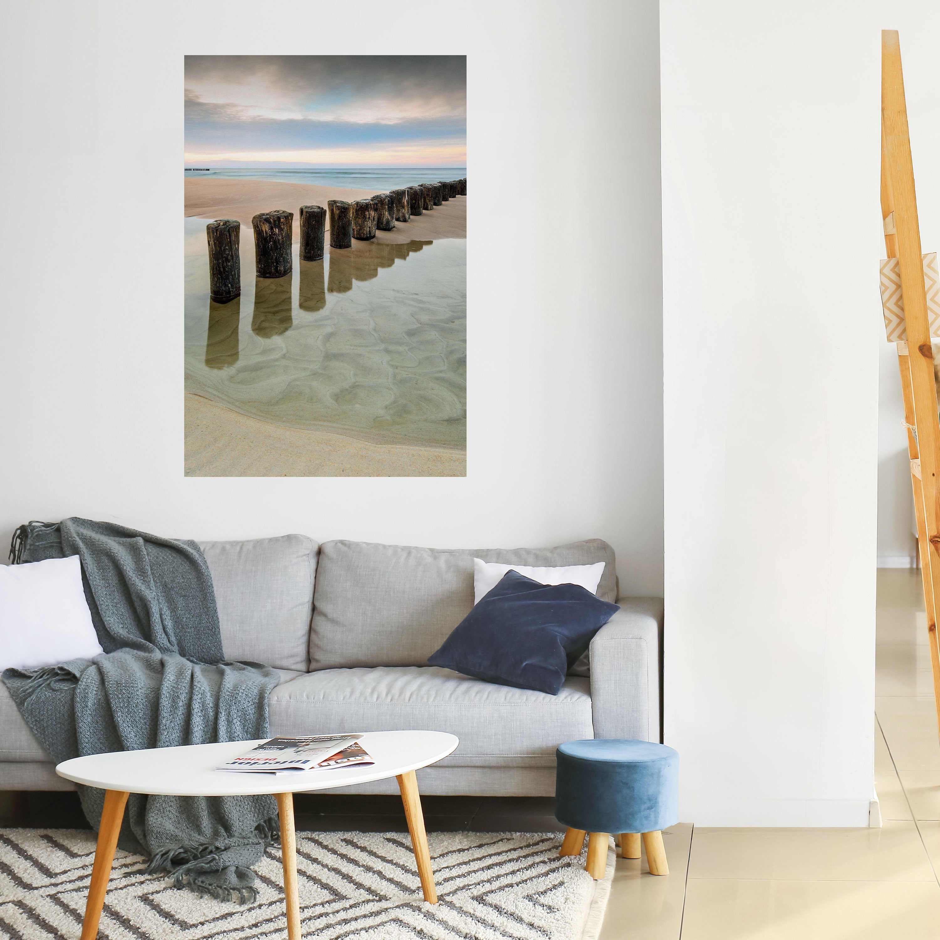 Affiche verticale autocollante TIDAL SYMMETRY