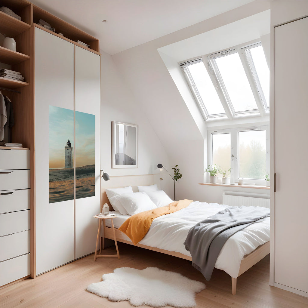 Affiche verticale autocollante PHARE DES LIMBES