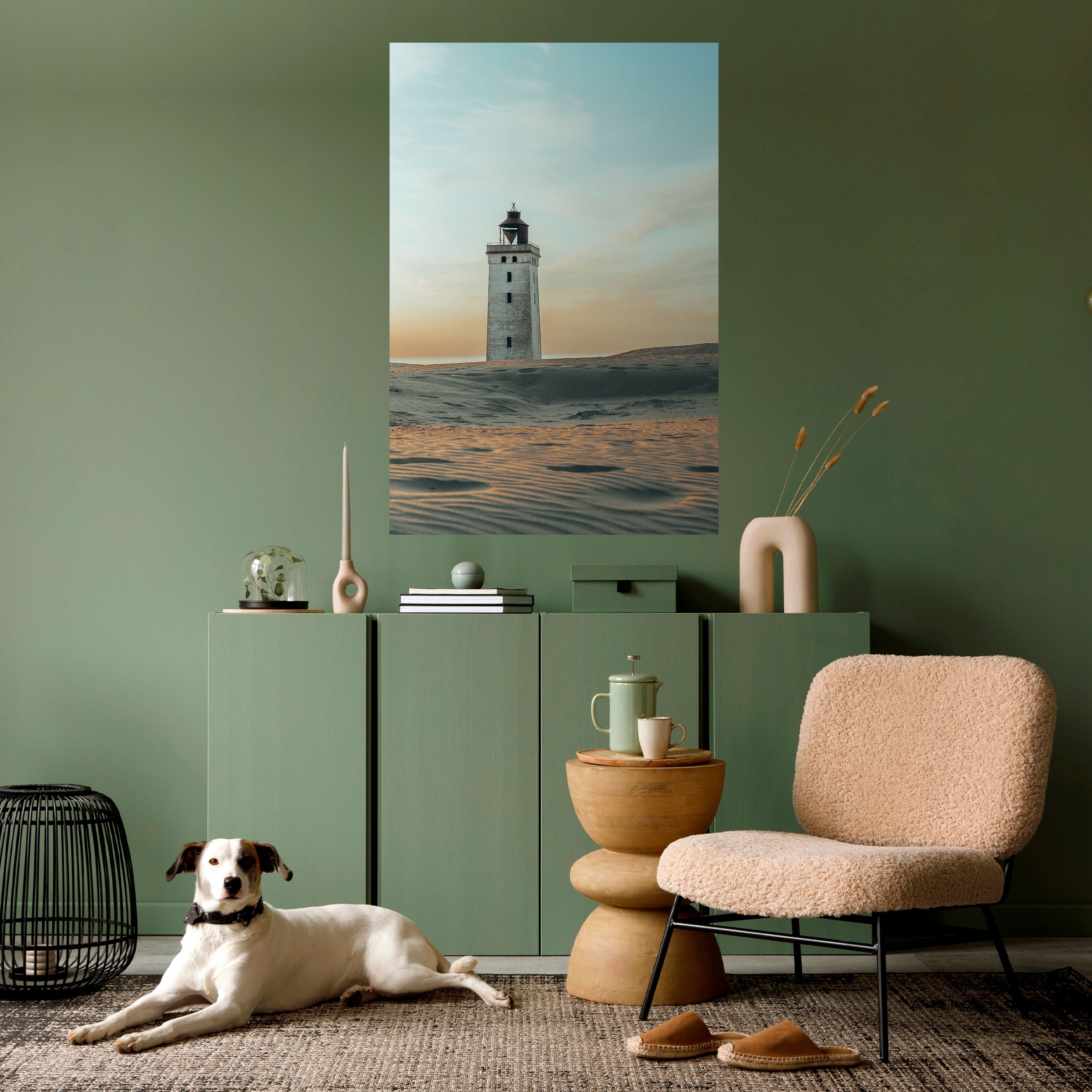 Affiche verticale autocollante PHARE DES LIMBES