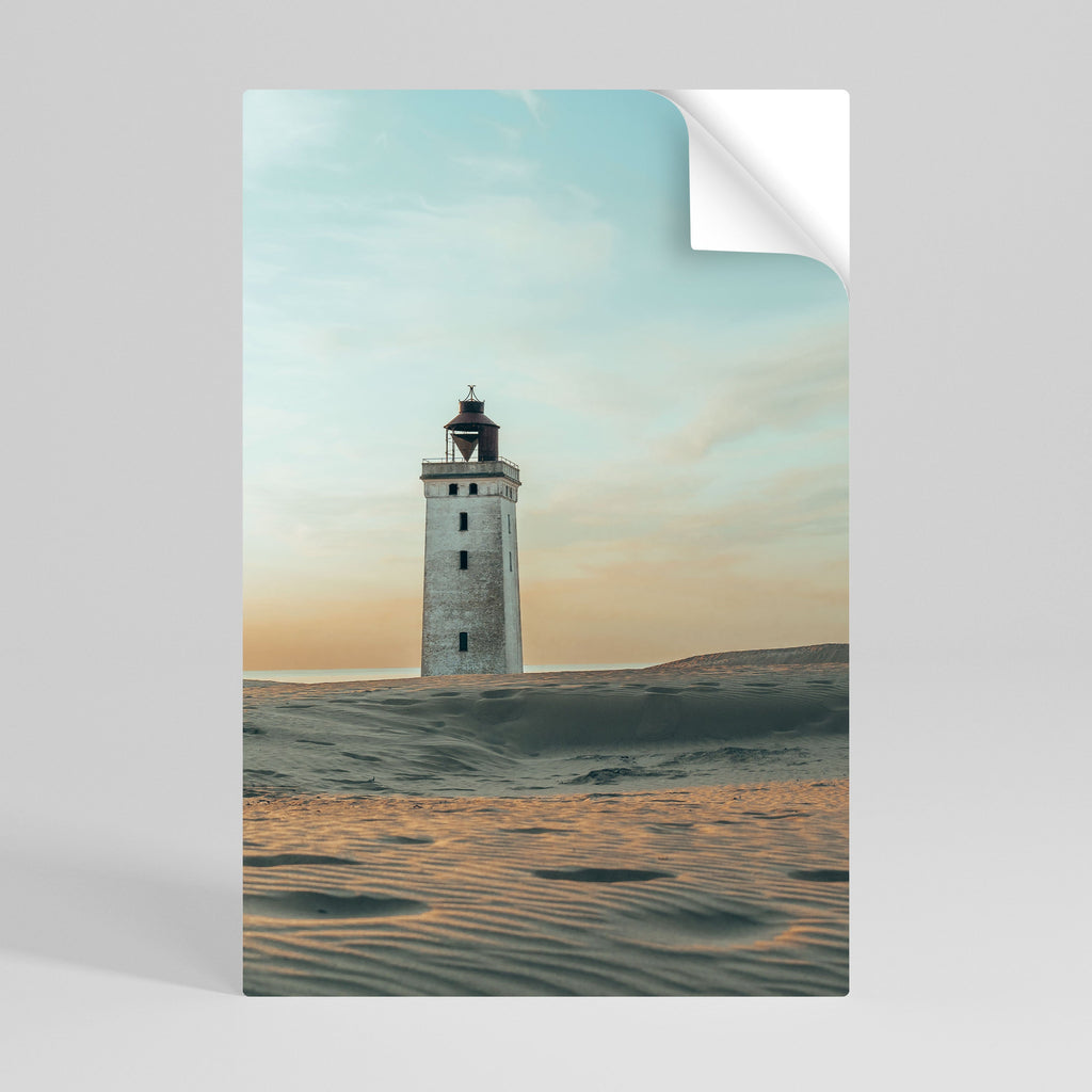 Affiche verticale autocollante PHARE DES LIMBES