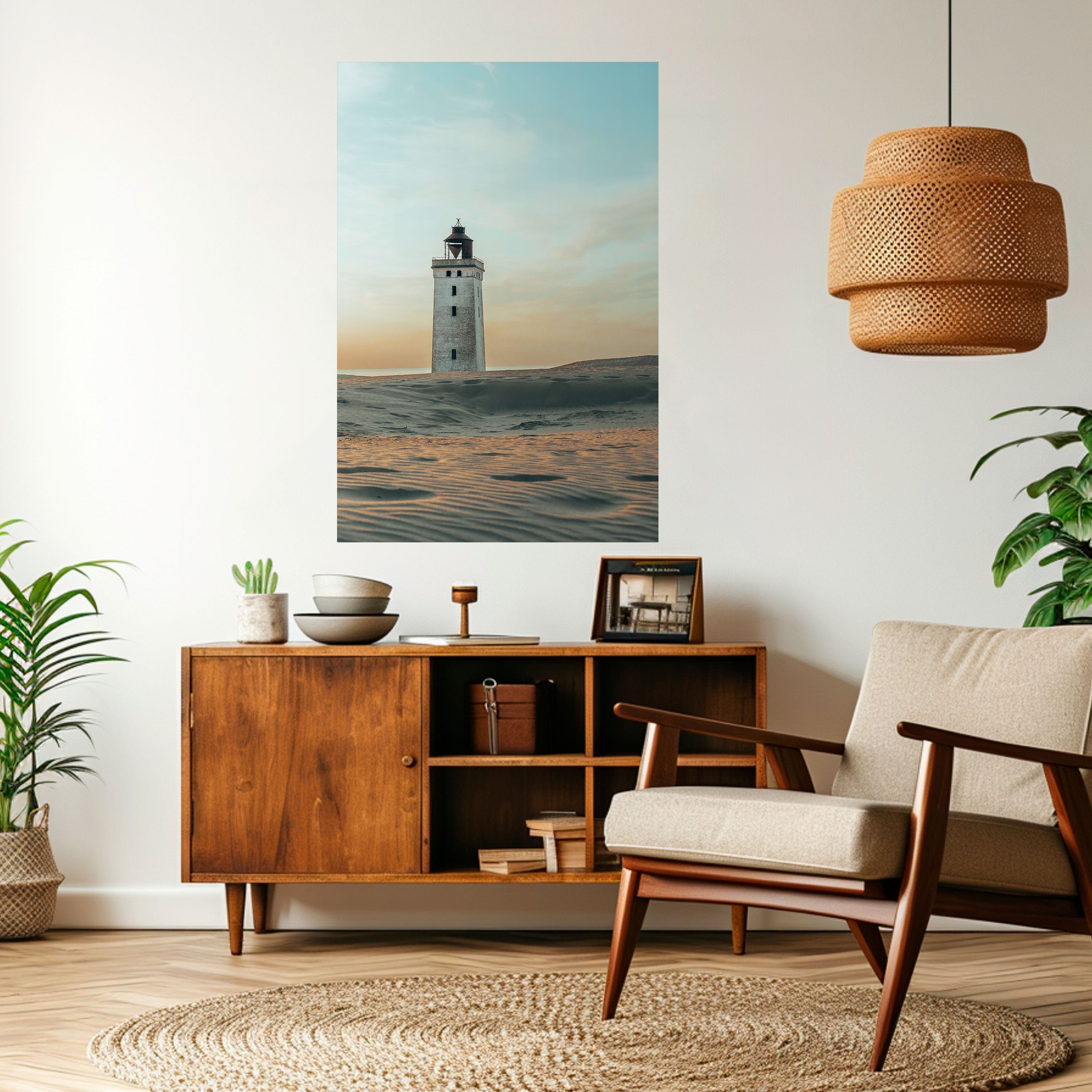 Affiche verticale autocollante PHARE DES LIMBES
