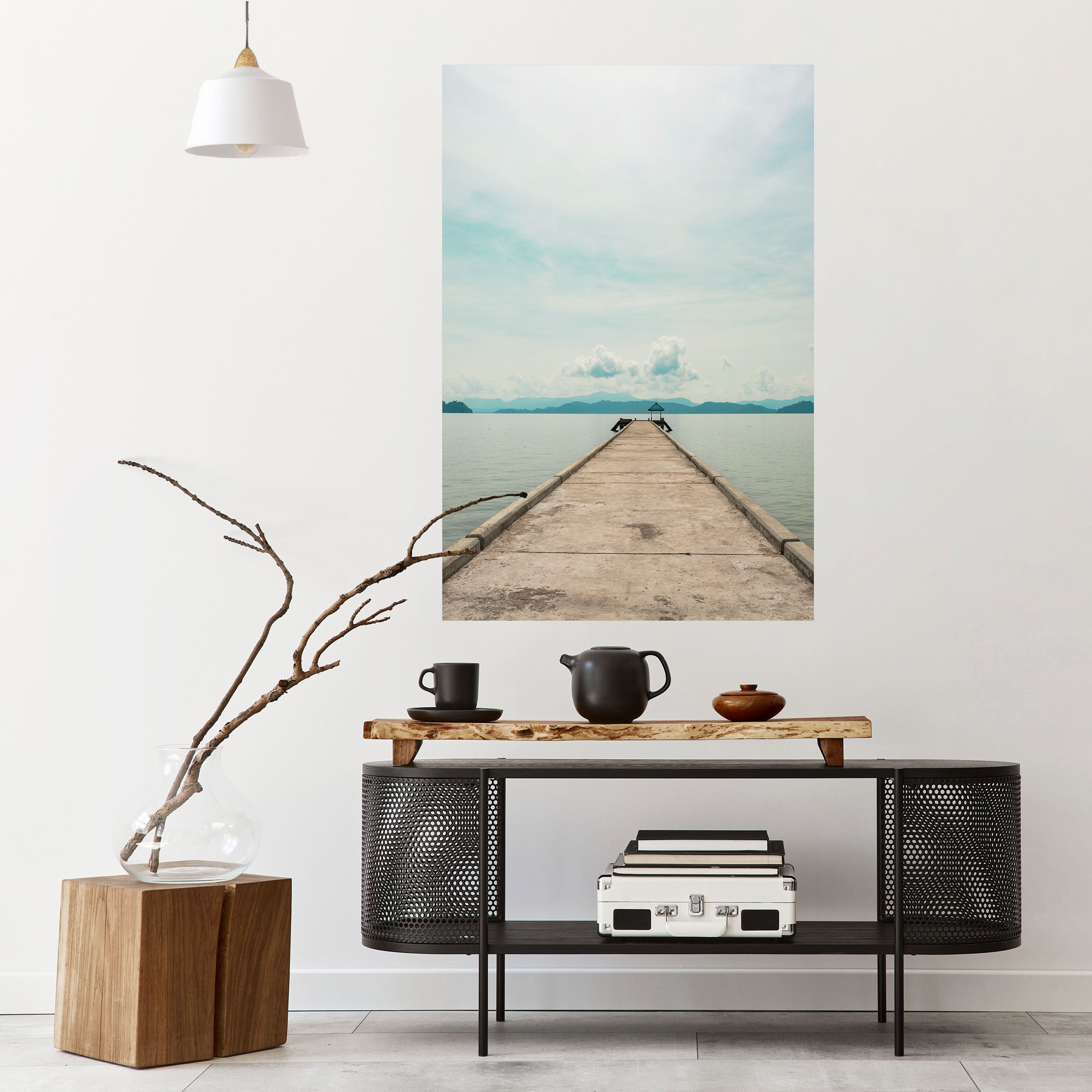 Affiche verticale autocollante AQUA HORIZON