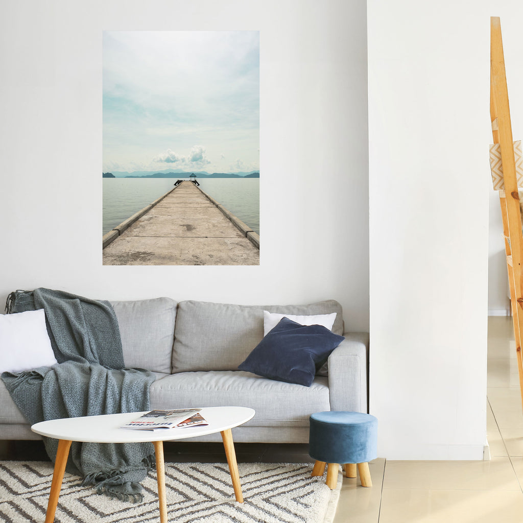 Affiche verticale autocollante AQUA HORIZON