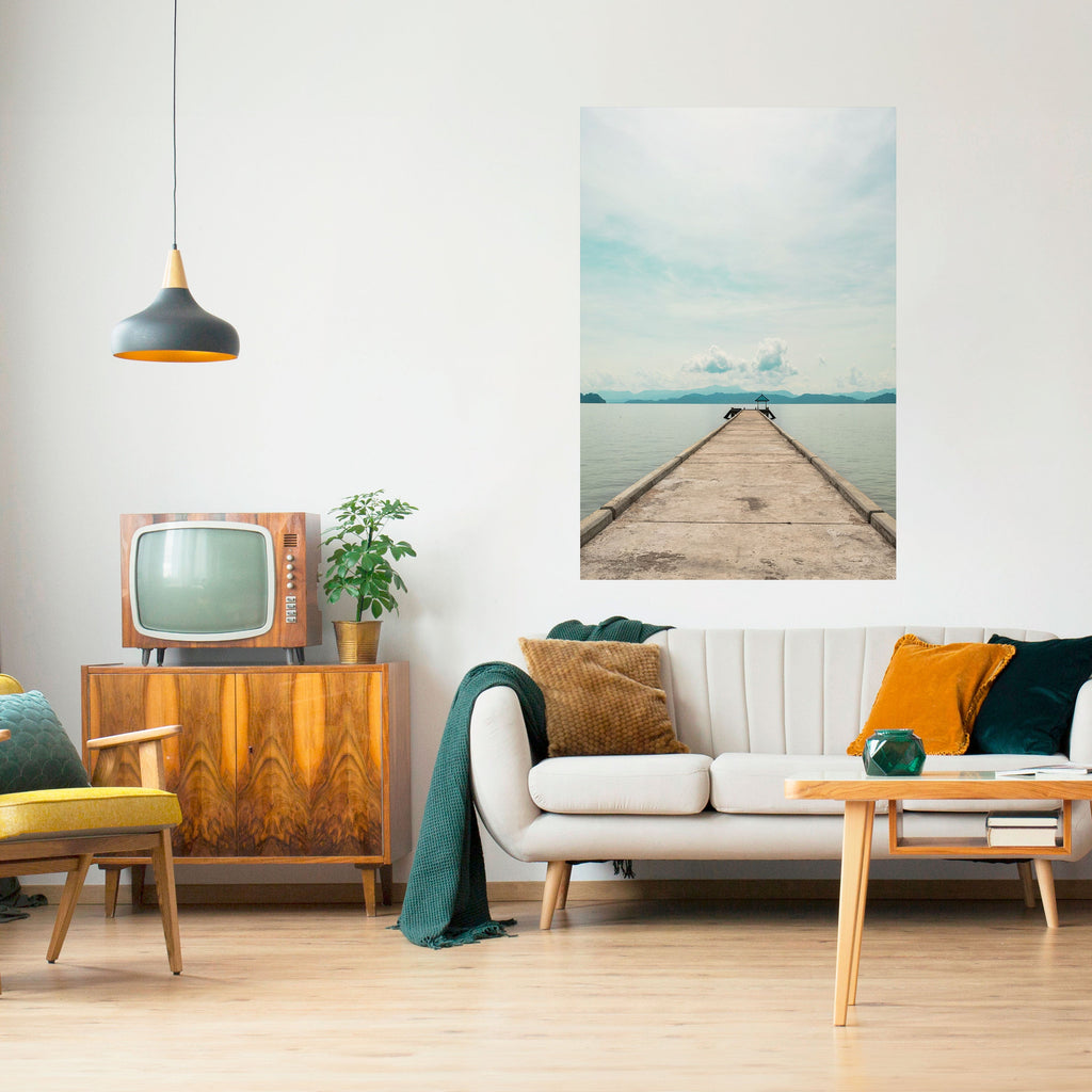 Affiche verticale autocollante AQUA HORIZON