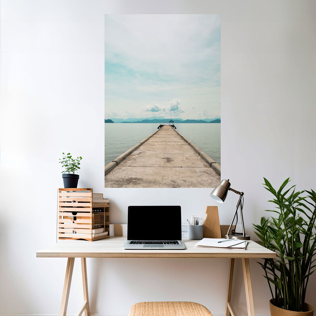 Affiche verticale autocollante AQUA HORIZON