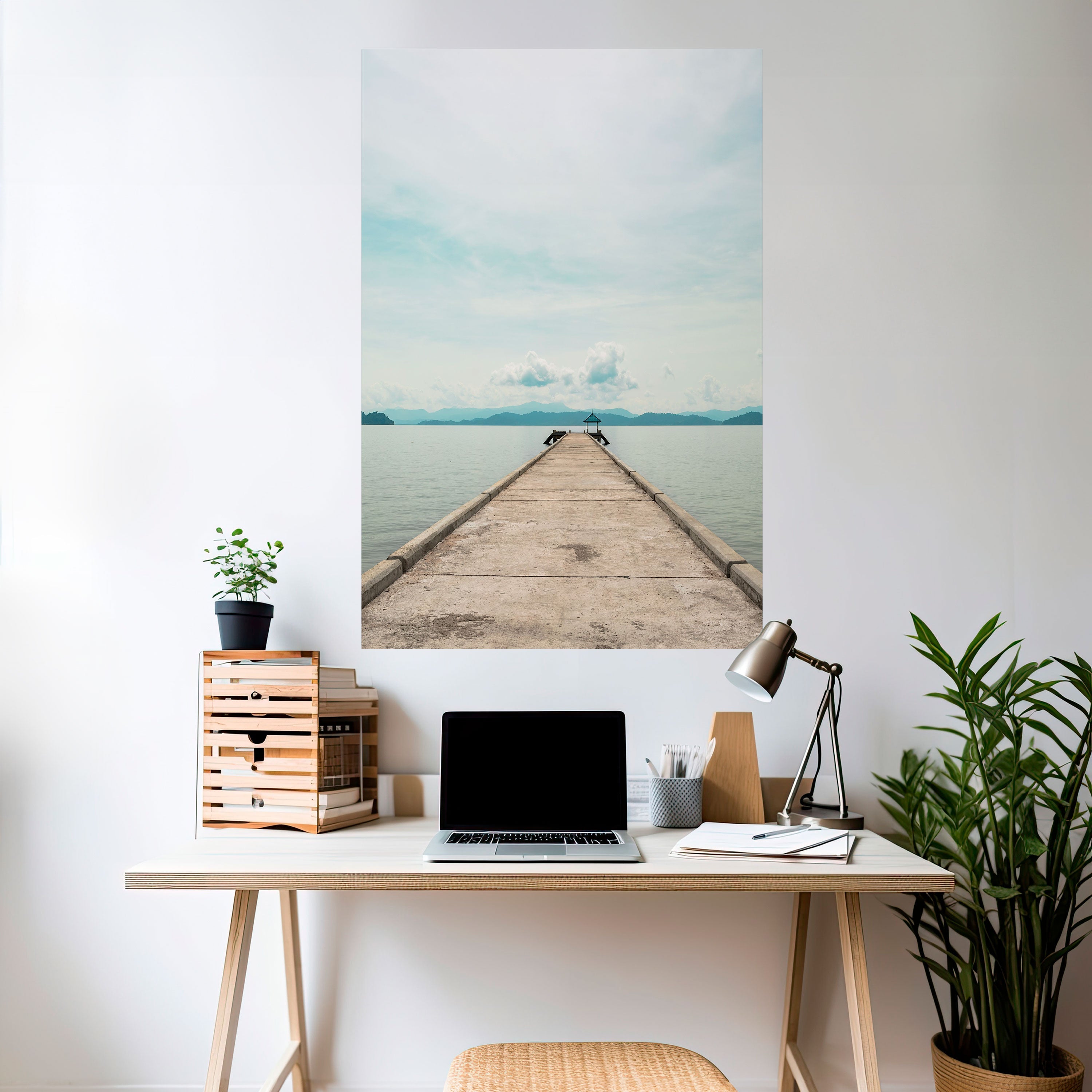 Affiche verticale autocollante AQUA HORIZON