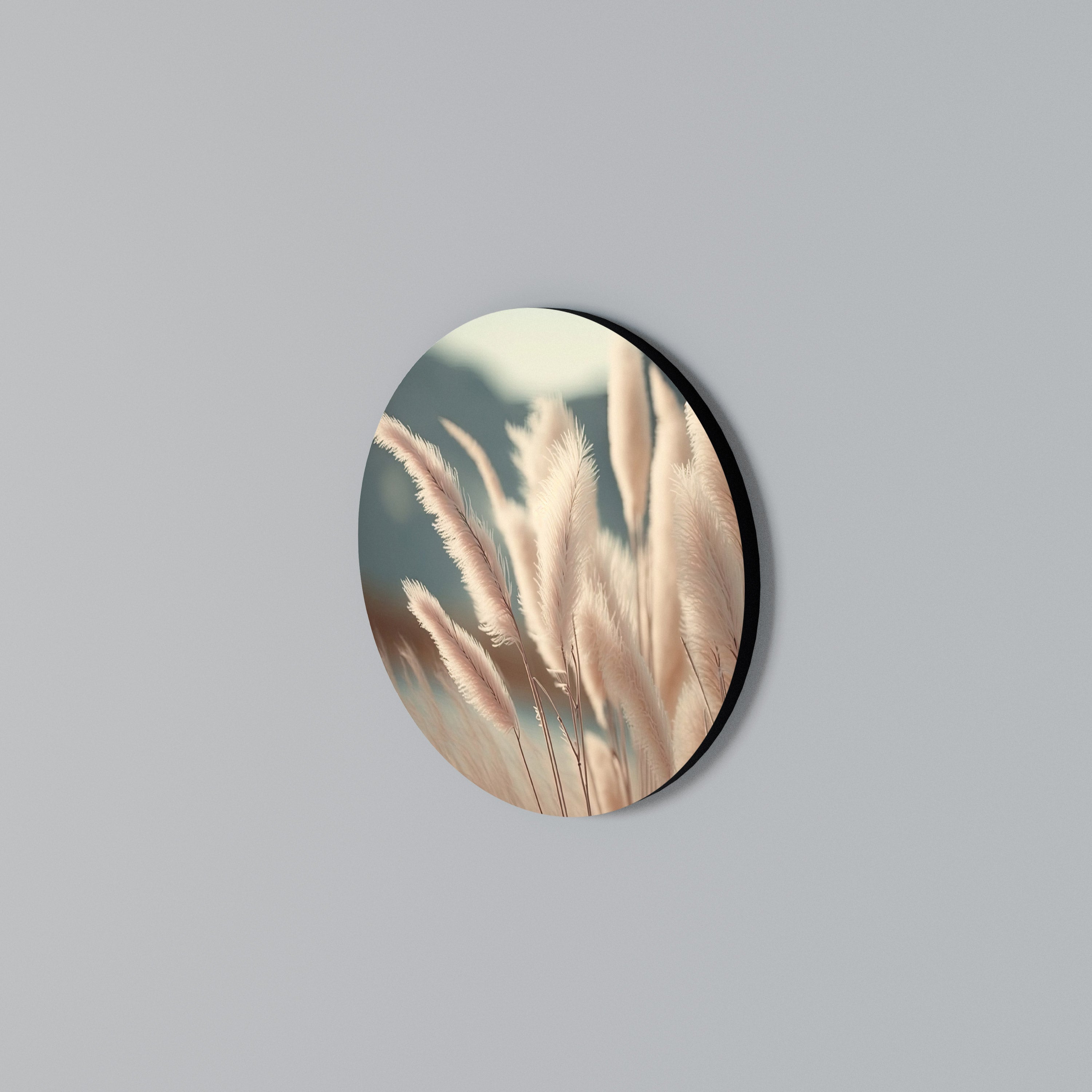 PAMPAS DREAMSCAPE Round Wall Art