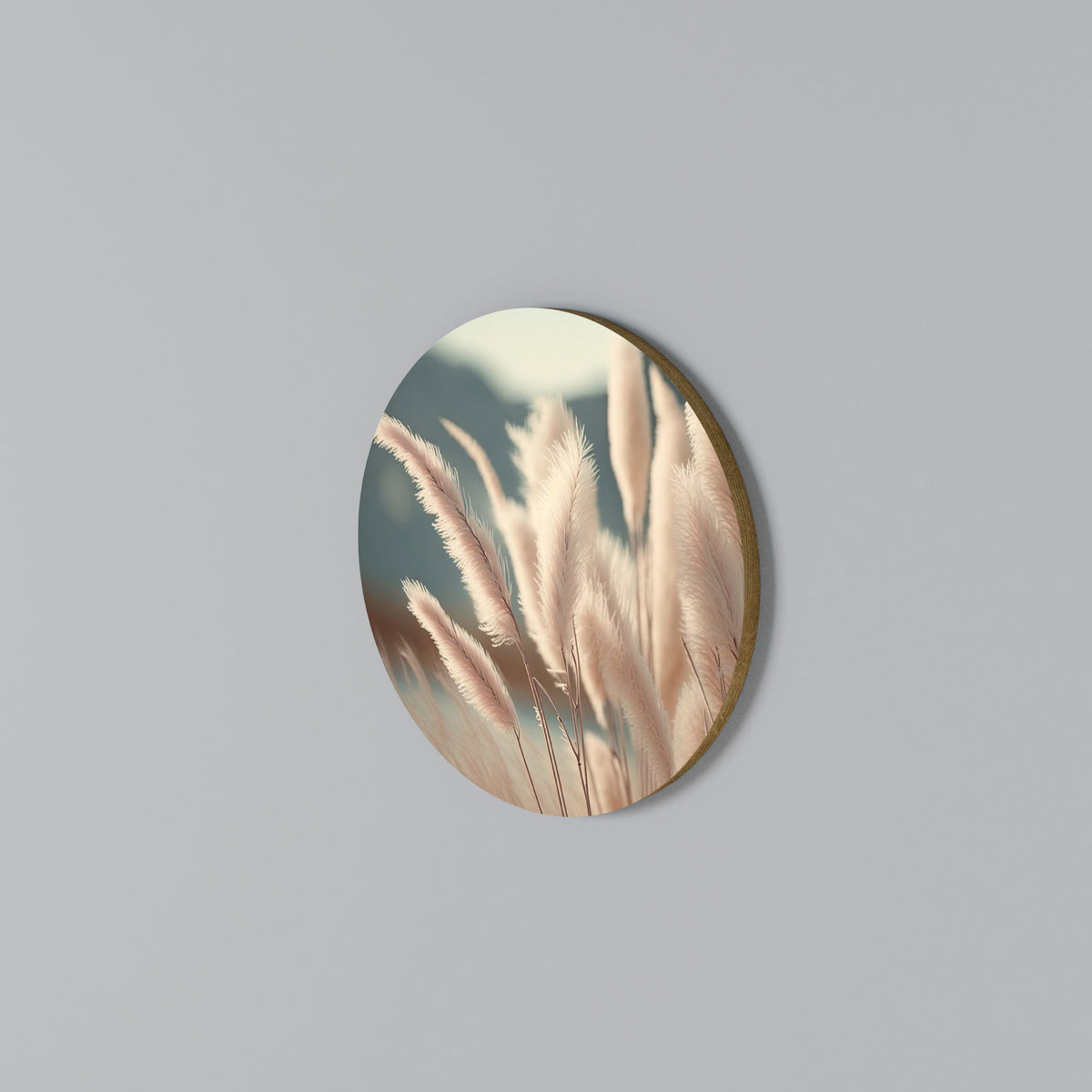 PAMPAS DREAMSCAPE Round Wall Art