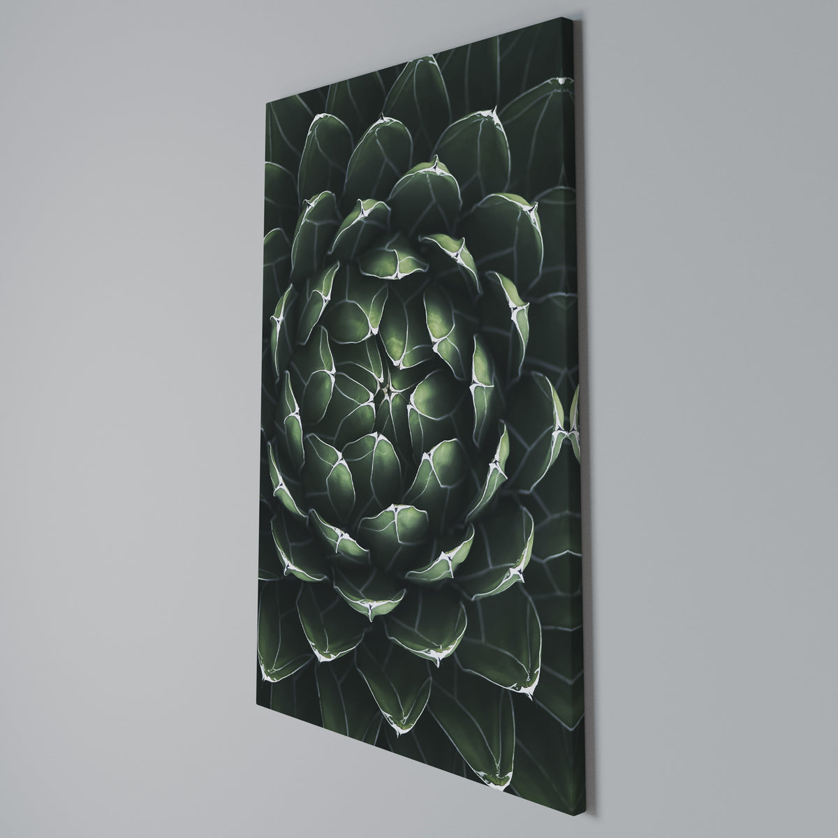 LUSH LABYRINTH Vertical Canvas Print
