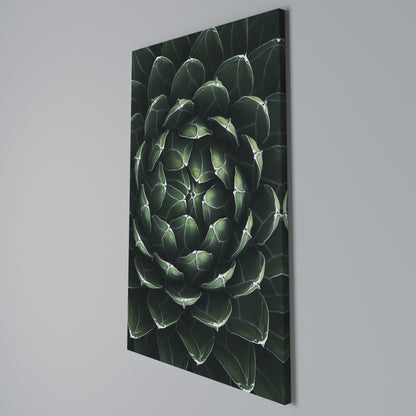LUSH LABYRINTH Vertical Canvas Print