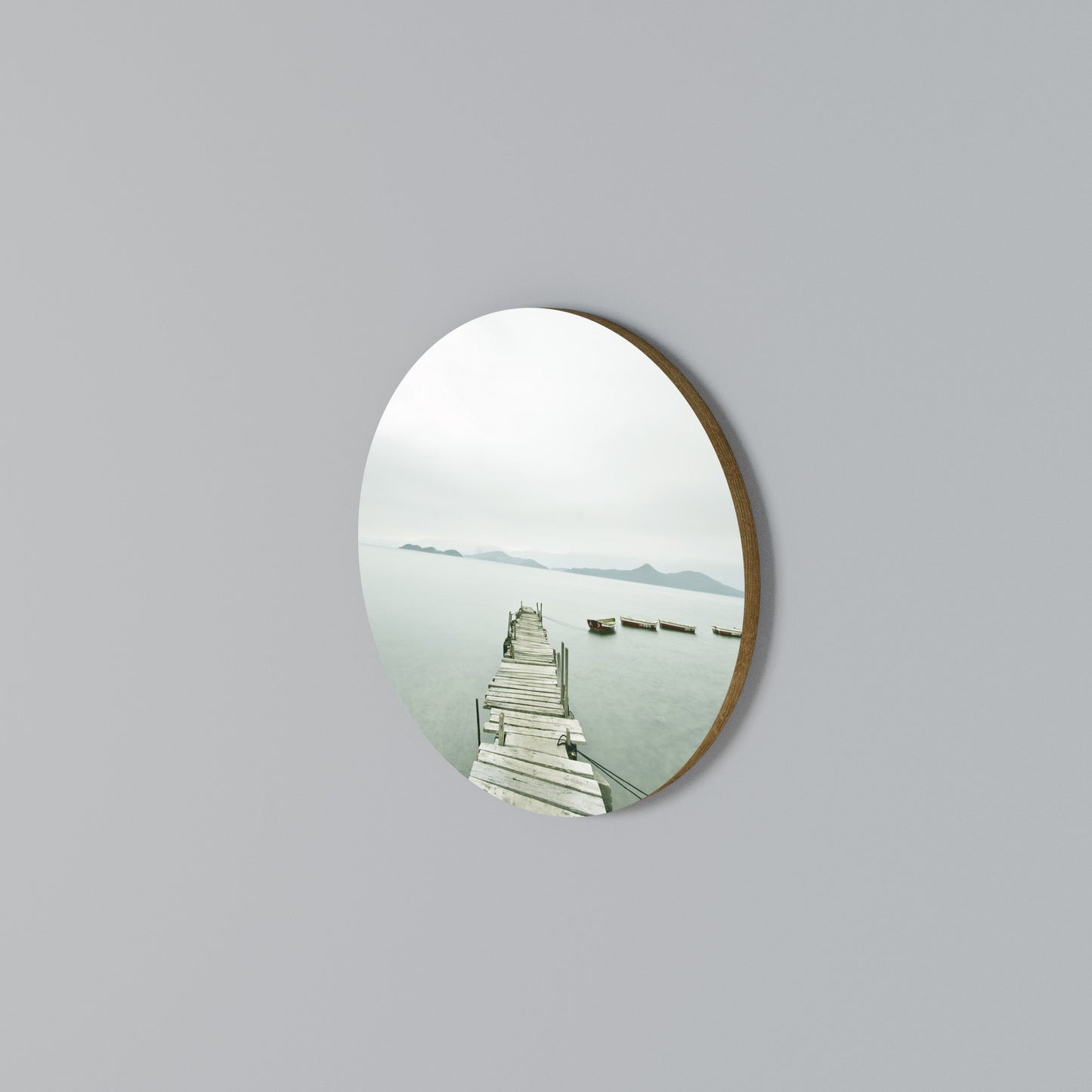 TIDAL HARMONY Round Wall Art