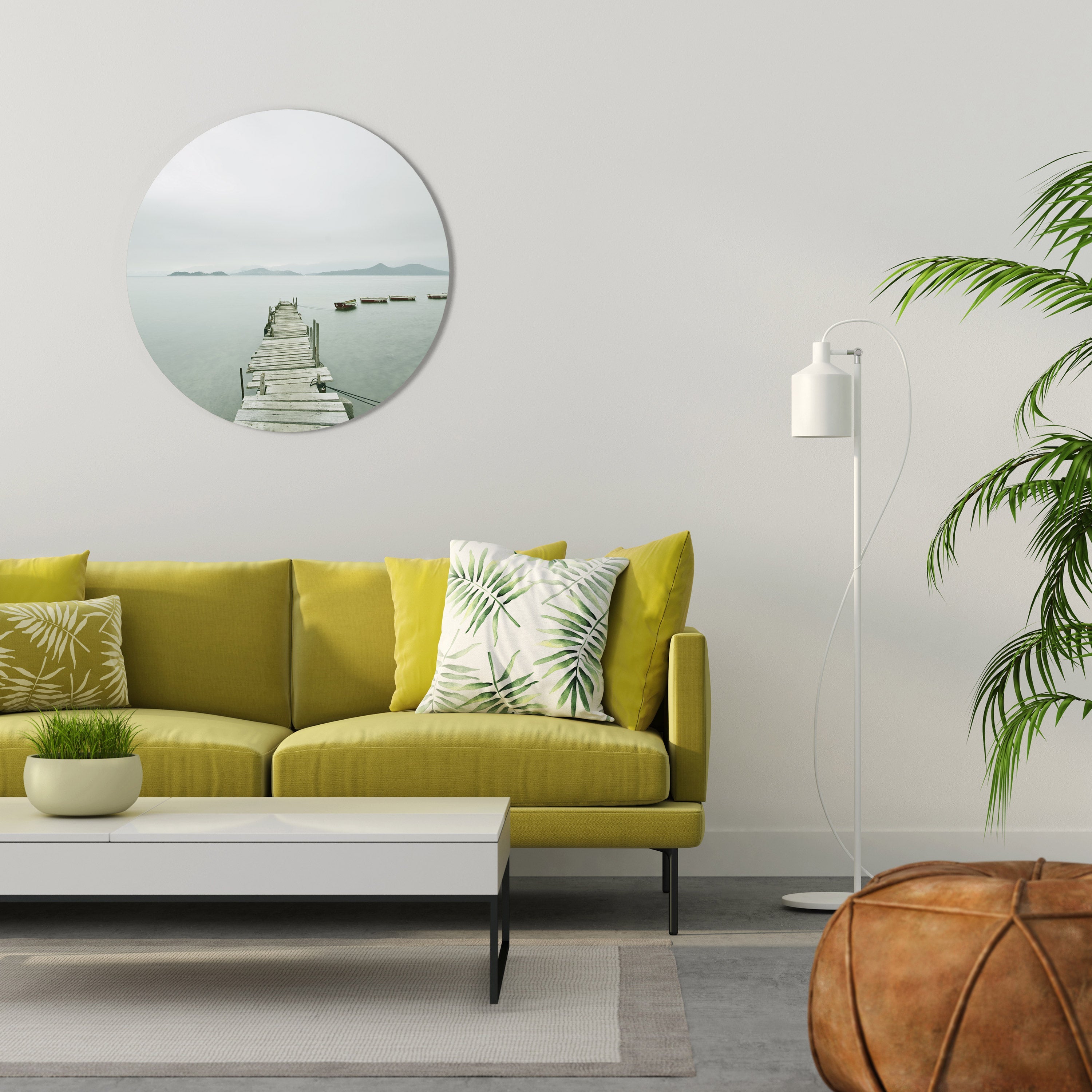 Décoration murale ronde TIDAL HARMONY