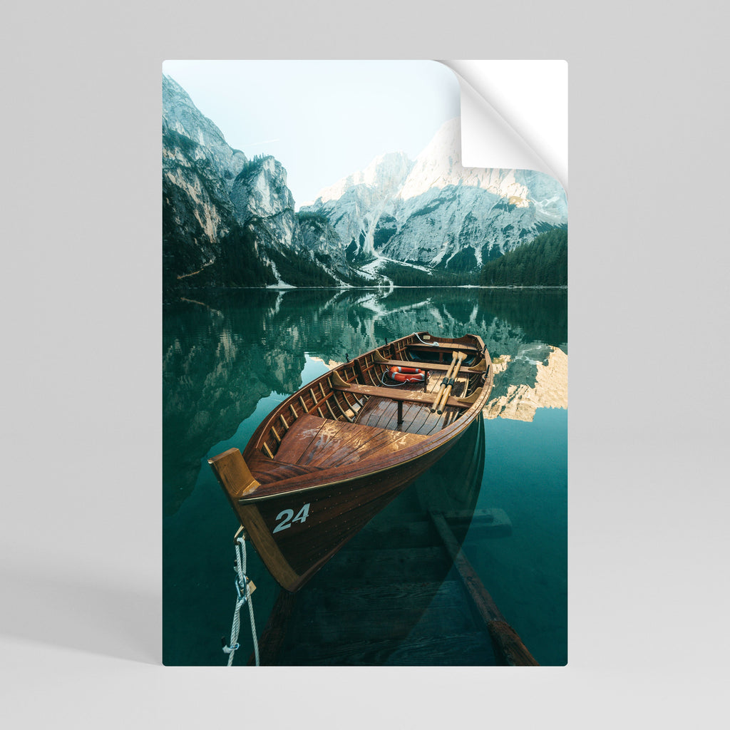 Affiche verticale autocollante STILL WATERS