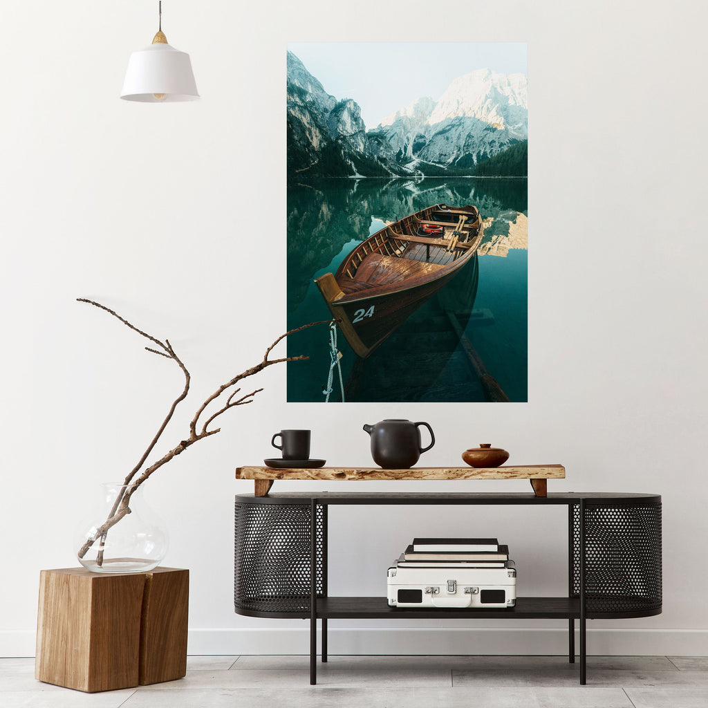 Affiche verticale autocollante STILL WATERS