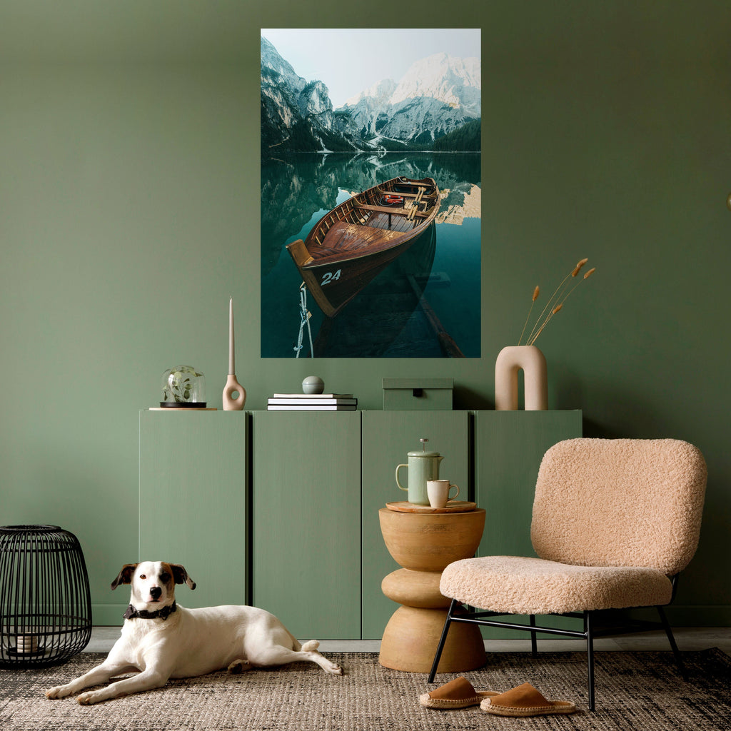 Affiche verticale autocollante STILL WATERS