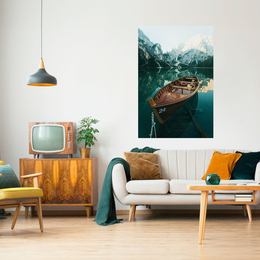 Affiche verticale autocollante STILL WATERS