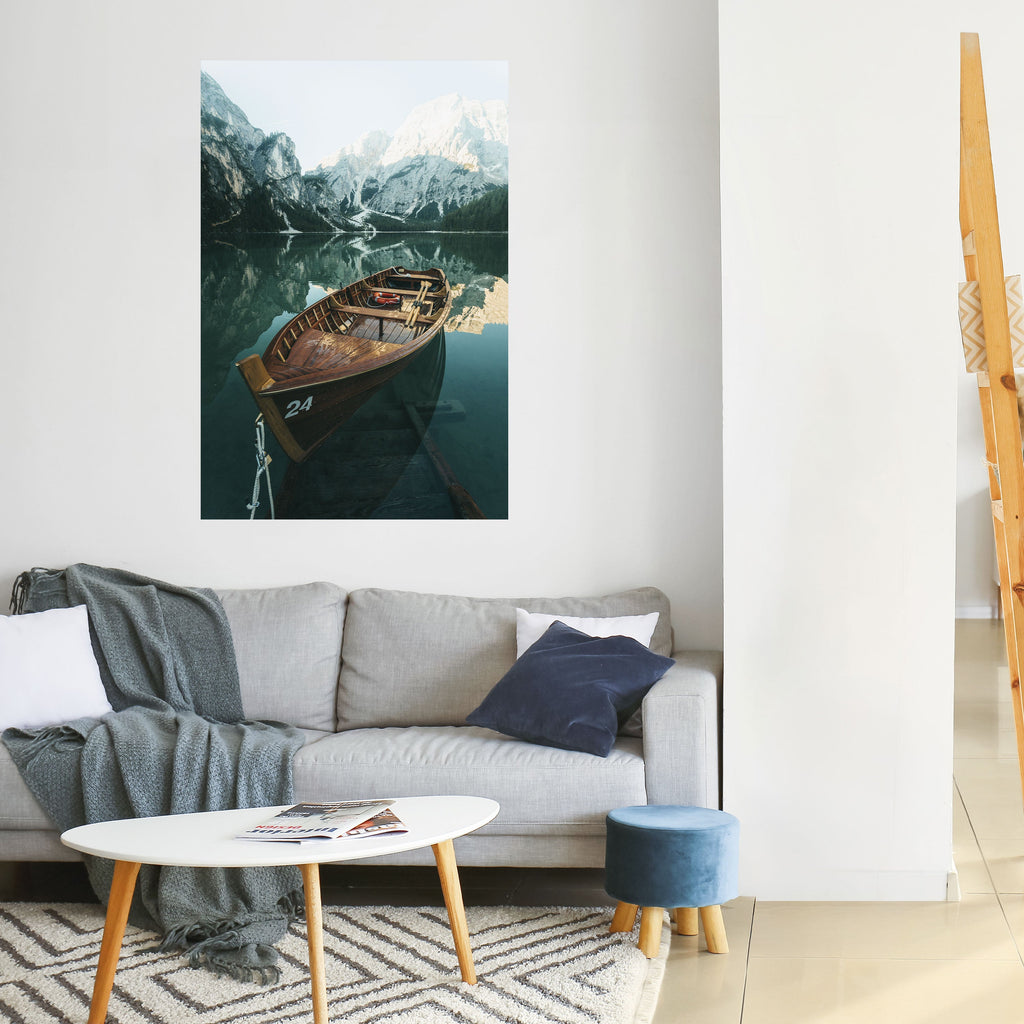 Affiche verticale autocollante STILL WATERS