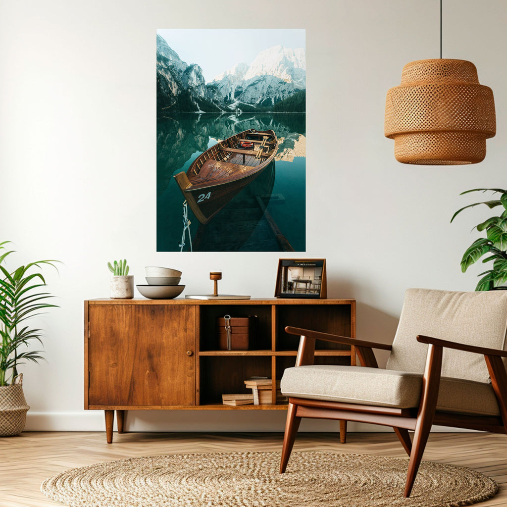 Affiche verticale autocollante STILL WATERS