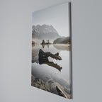 SILENT WATERSCAPE Vertical Canvas Print