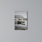 SILENT WATERSCAPE Vertical Canvas Print