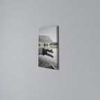 SILENT WATERSCAPE Vertical Canvas Print
