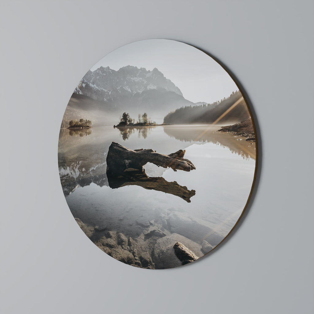 Décoration murale ronde SILENT WATERSCAPE